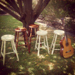 vintage stools