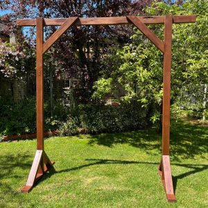 Arbor and Pedestals
