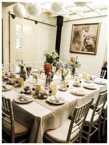 bridal shower crockery