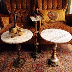 marble occasional tables