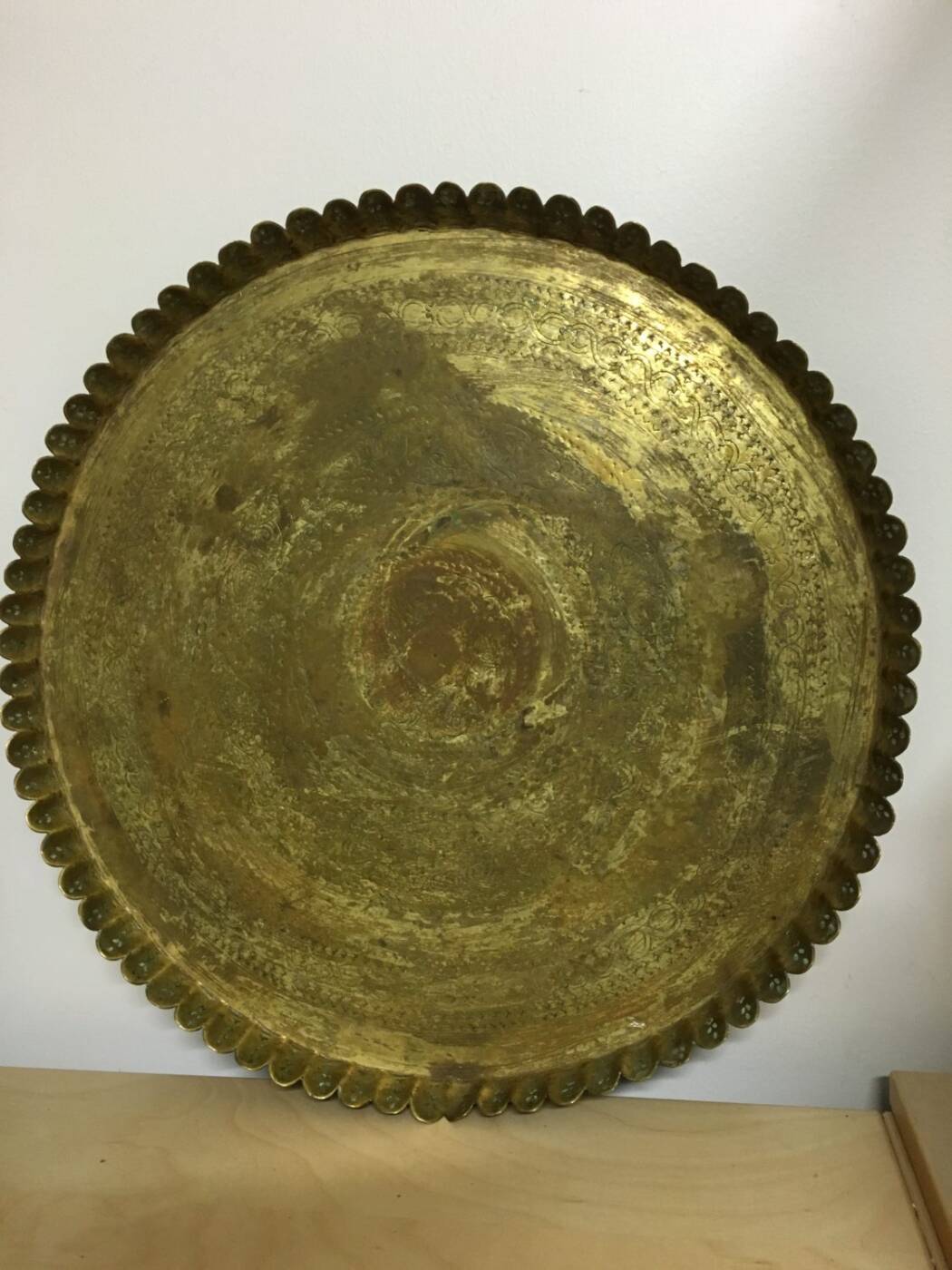 Moroccan brass gold tray Adelaide
