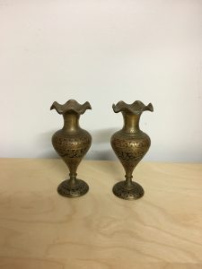 vases…brass