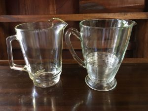 glass & crystal bowls and jugs