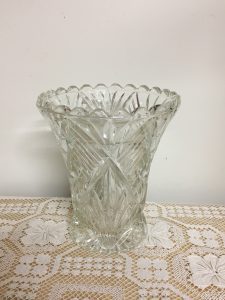 vases… crystal and glass