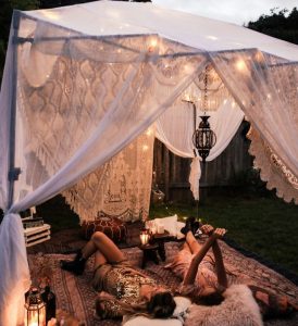 tent&#8230; boho marquee