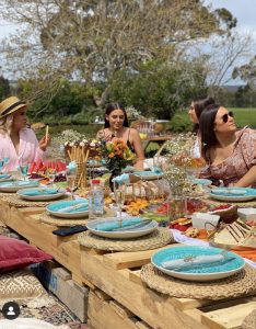 Hens long table picnic October 2019