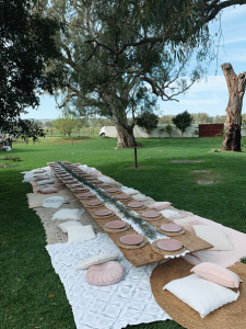 long table picnic, Blewitt Springs October 2019