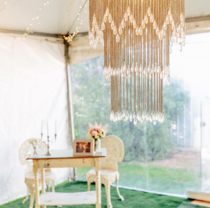 tables… signing or cake
