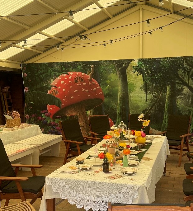 Lucy’s bridal shower – Alice in Wonderland Themed
